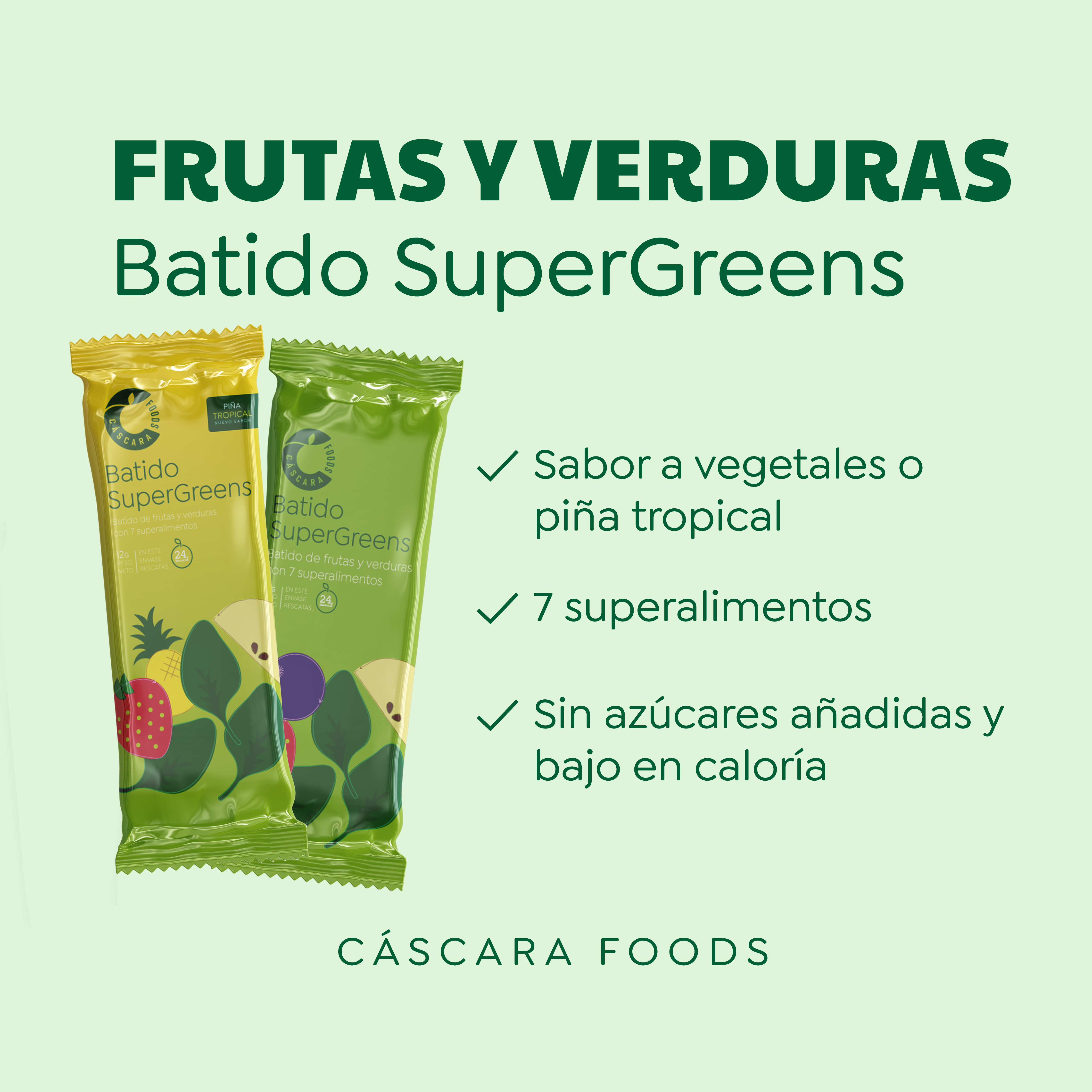 Pack Dani: 1 Azana Prebiotic + 1 Colágeno Antiox + 4 sachets de Supergreens Original