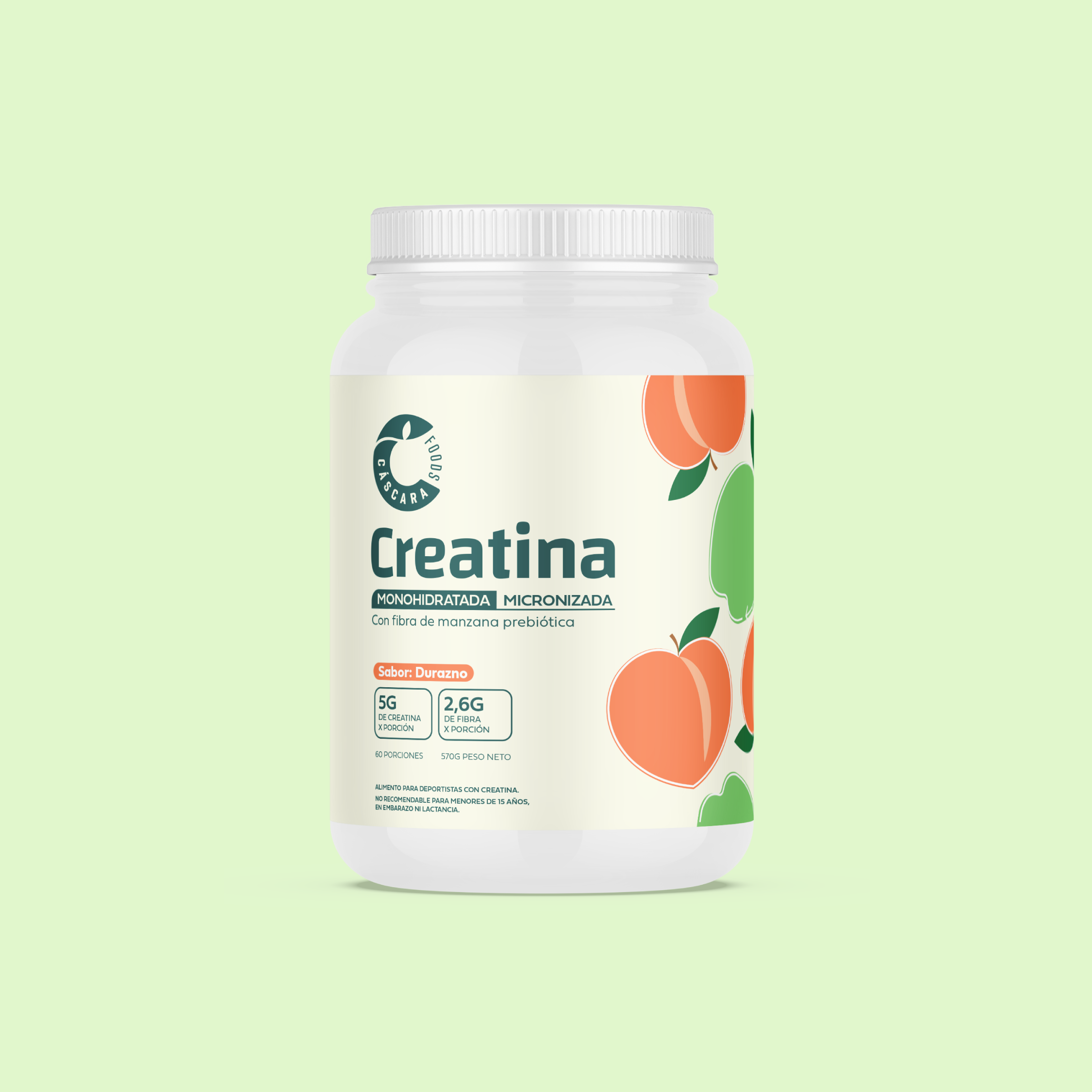 Creatina Monohidratada - 60 porciones