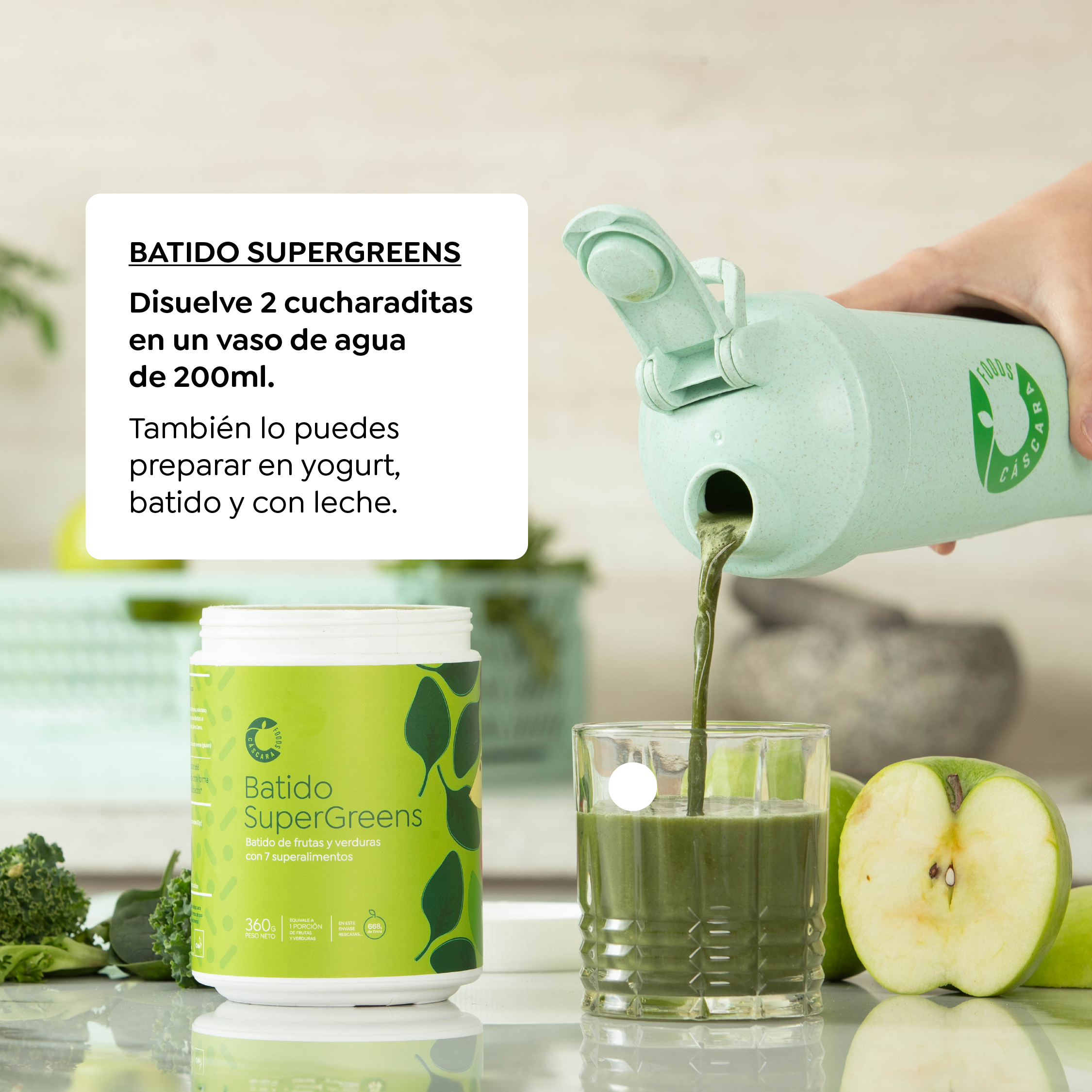 Batido SuperGreens 60 días