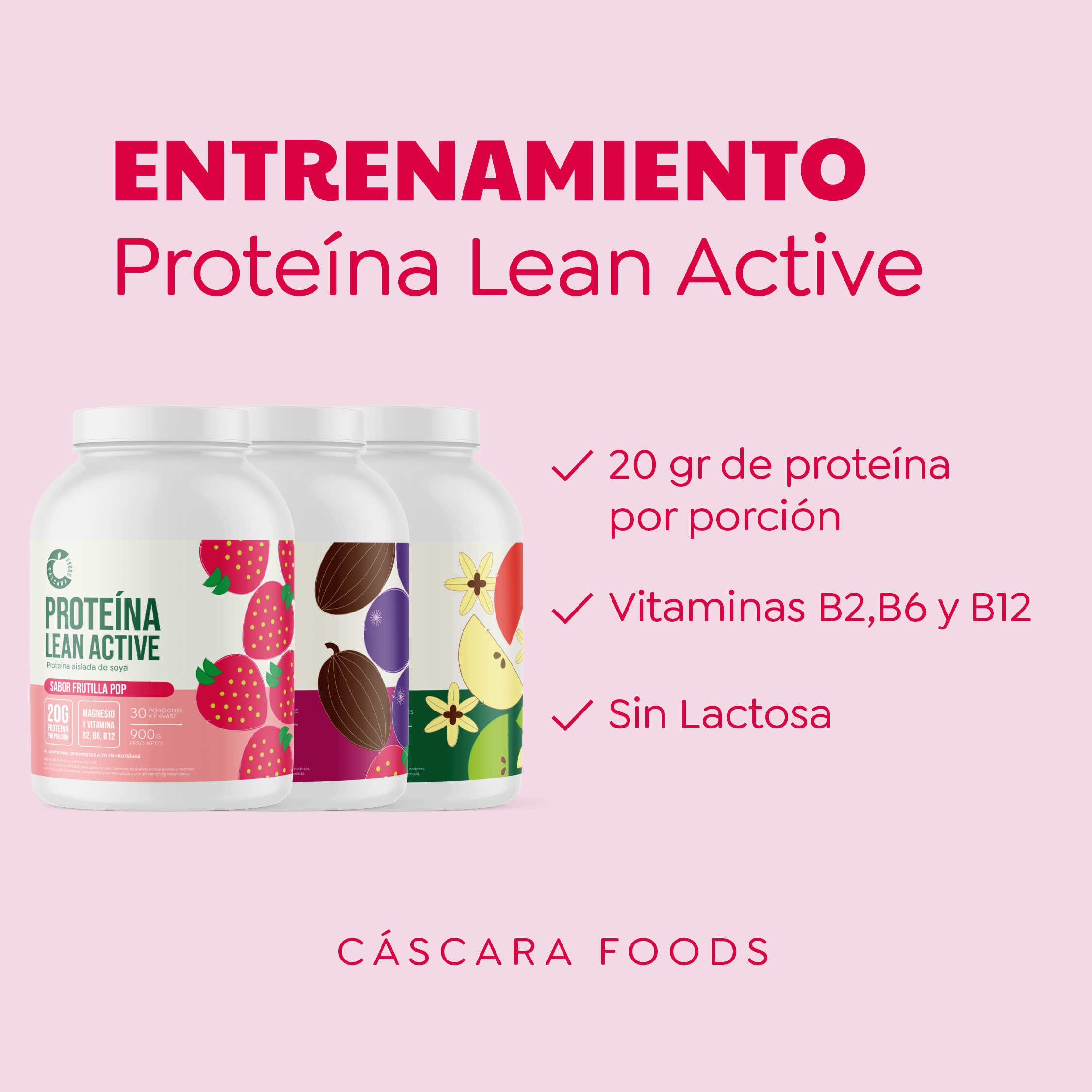 Proteína Vegetal Lean Active 30 días