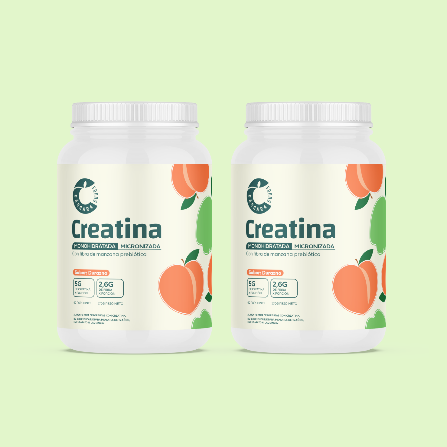 Pack 2x Creatina Monohidratada