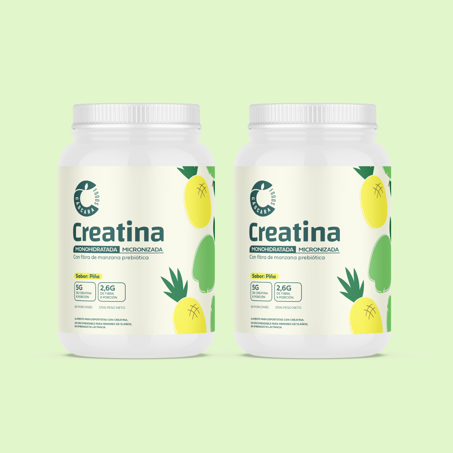 Pack 2x Creatina Monohidratada