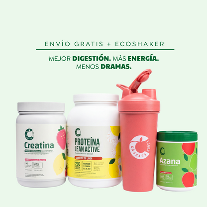 Pack Nutrición Completa: Proteína + Creatina + Azana + Envío gratis + Shaker
