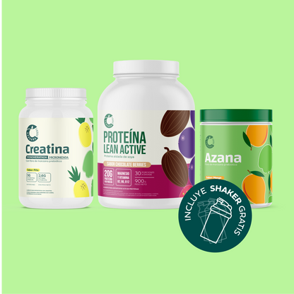 Pack Nutrición Completa: Proteína + Creatina + Azana + Envío gratis