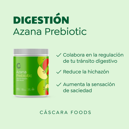 Pack Dani: 1 Azana Prebiotic + 1 Colágeno Antiox + 4 sachets de Supergreens Original