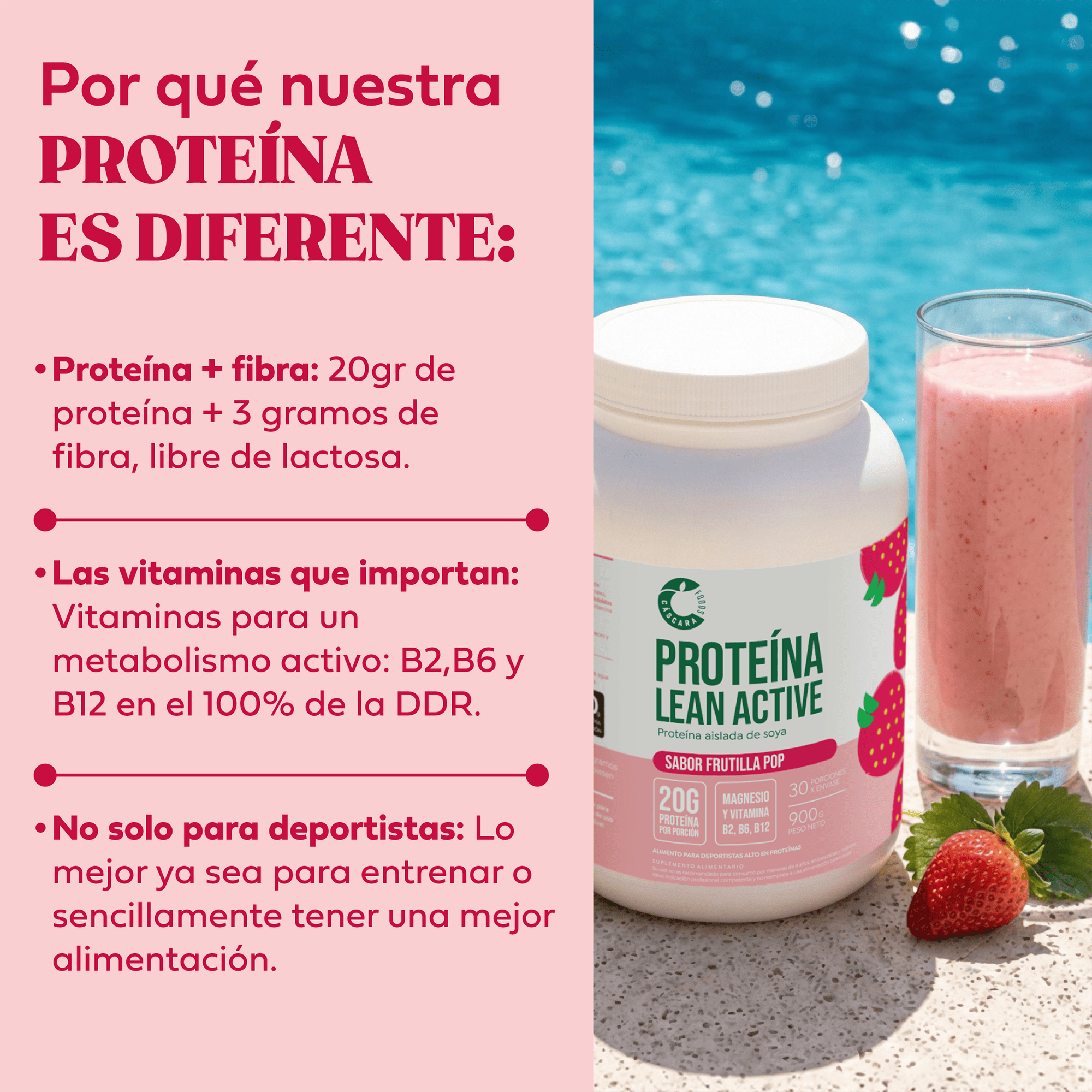Pack 3x2 Proteína Lean Active + Envío Gratis 🎁