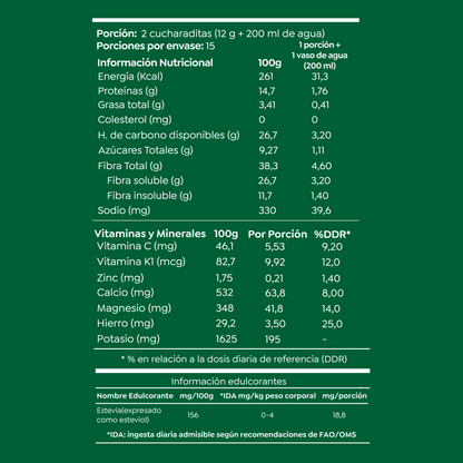 Batido SuperGreens 60 días